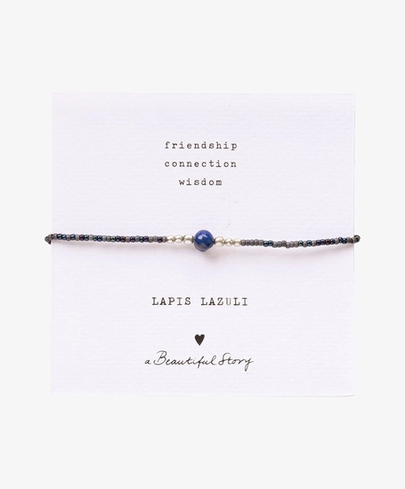 A Beautiful Story Armband Lapis Lazuli