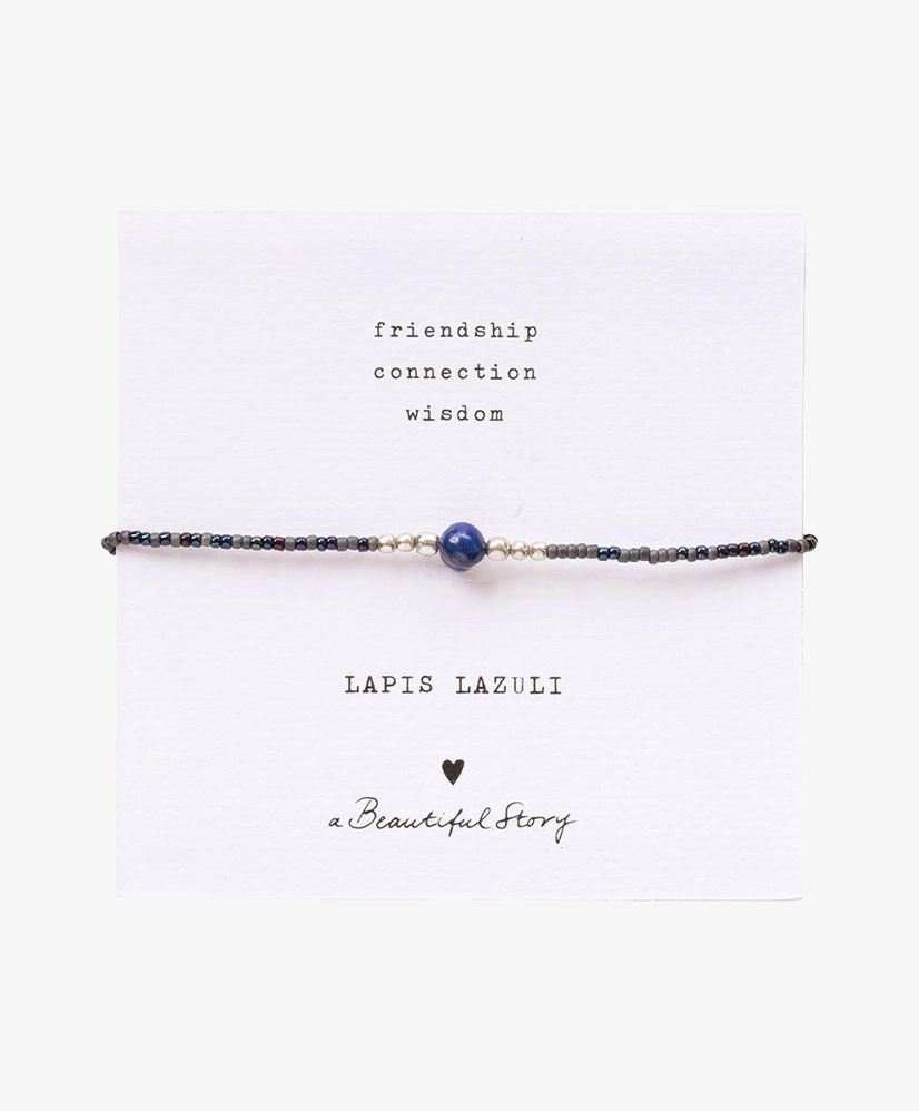 A Beautiful Story Armband Lapis Lazuli