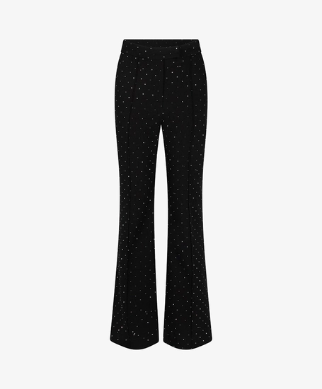 AI&KO Flared Broek Chantalle Strass