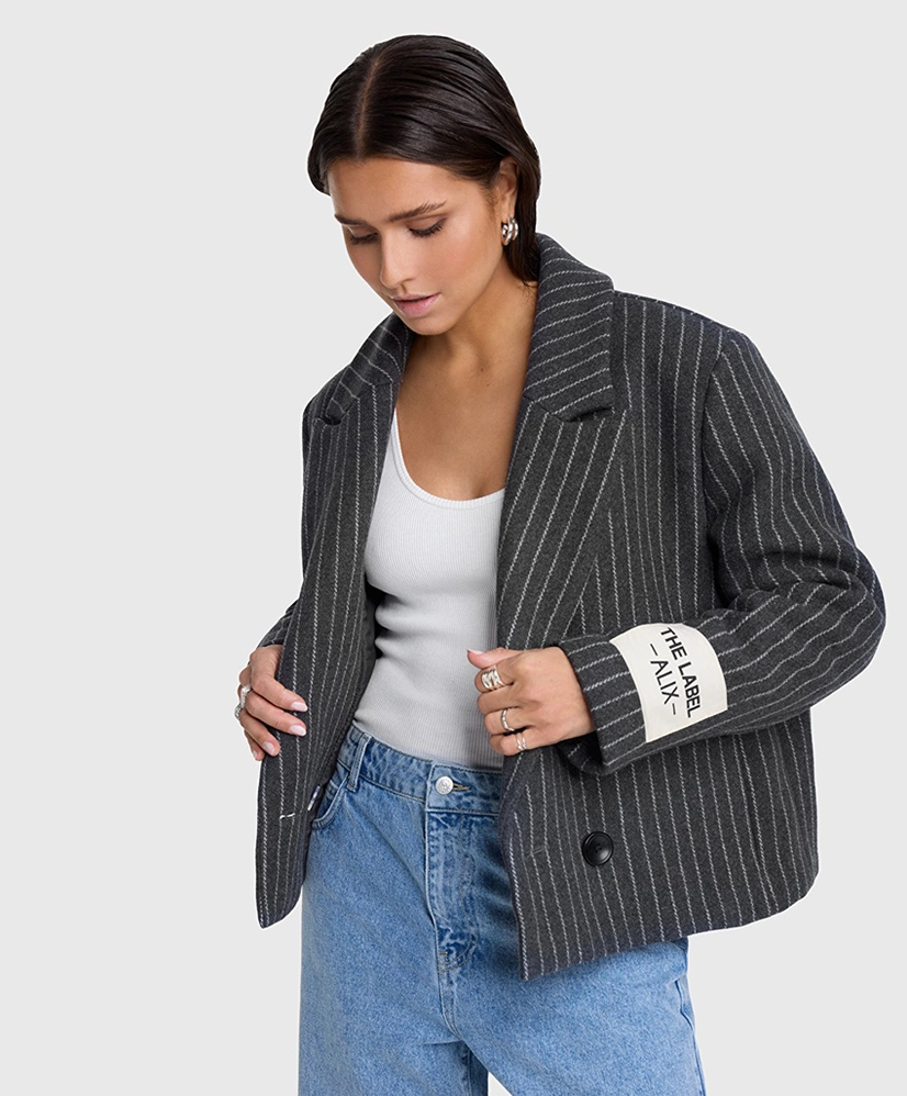 ALIX The Label Blazer Pinstripe