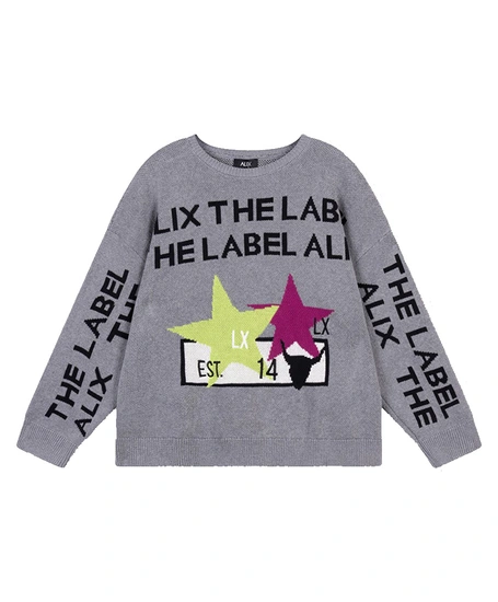 ALIX The Label Trui Star Backprint