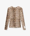 ALIX The Label x 10th Anniversary Top Leopard