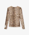 ALIX The Label x 10th Anniversary Top Leopard