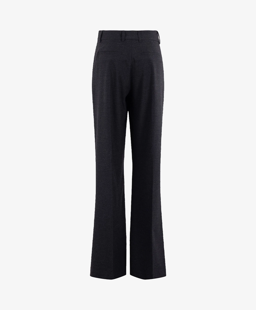 Anna Straight Leg Pantalon Effen