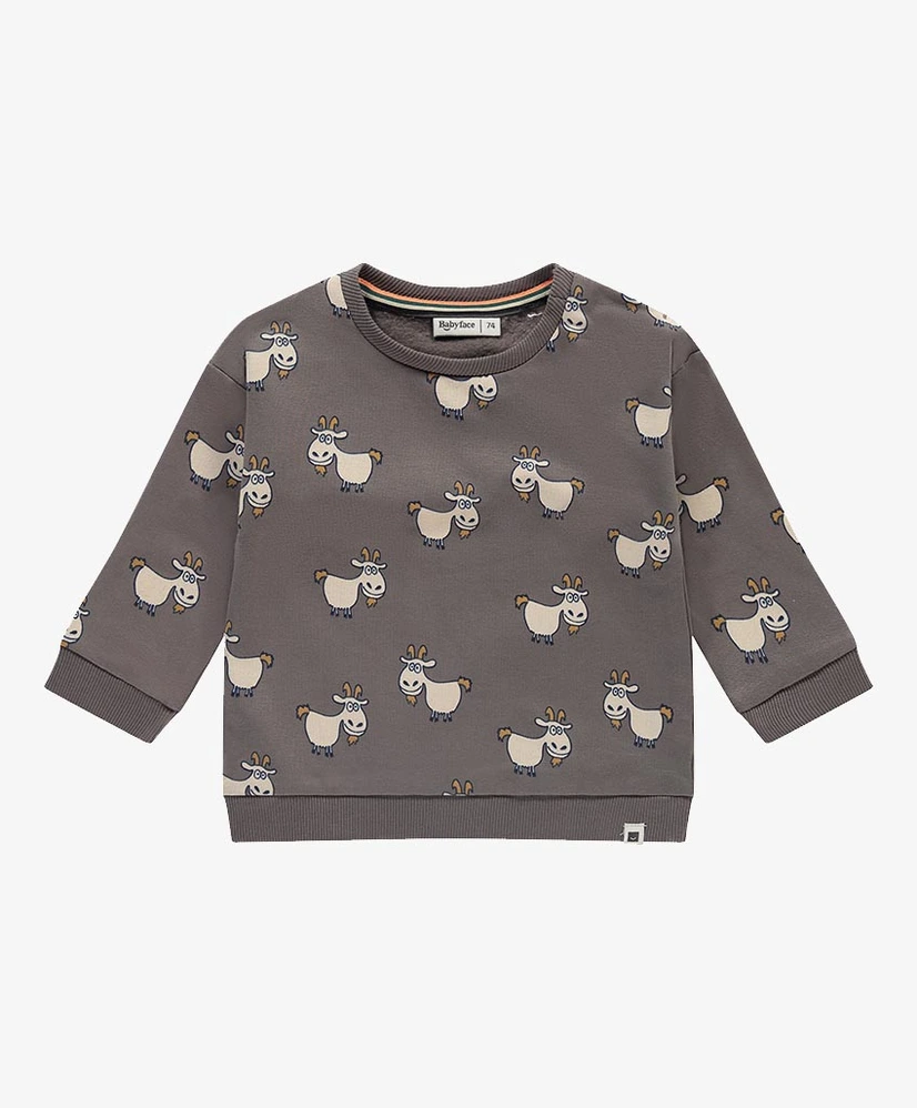 Babyface Sweater Allover Print