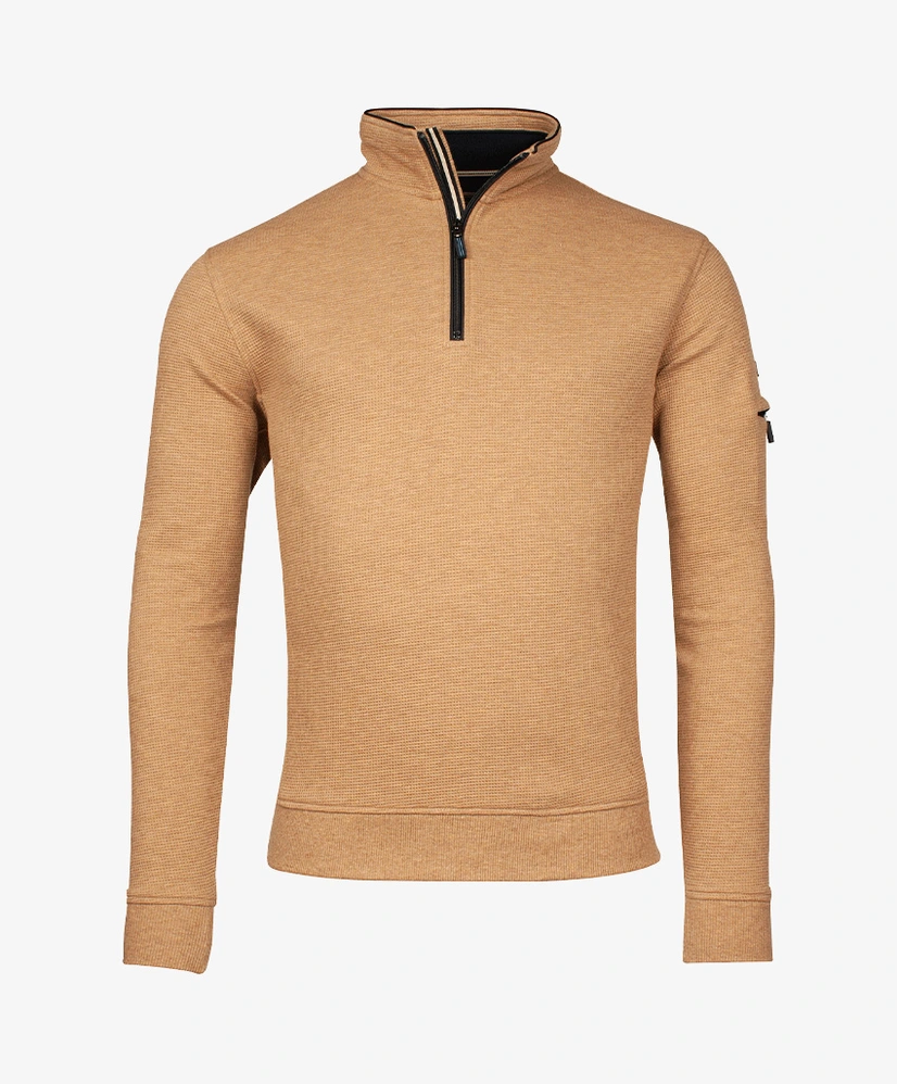 Baileys Sweater Waffle Half Zip