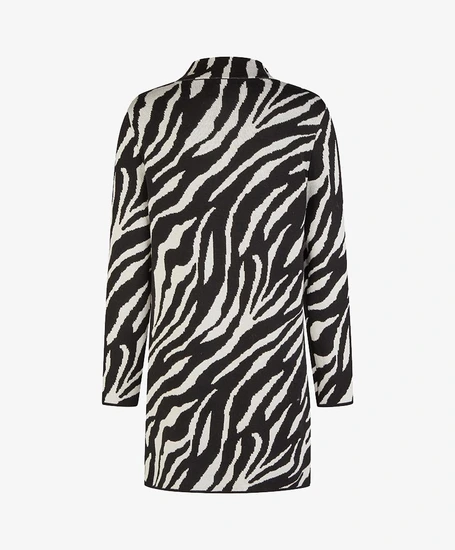 Barbara Lebek Vest Animalprint