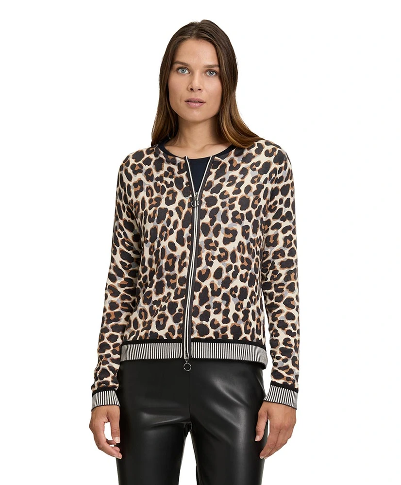 Betty Barclay Vest Animalprint