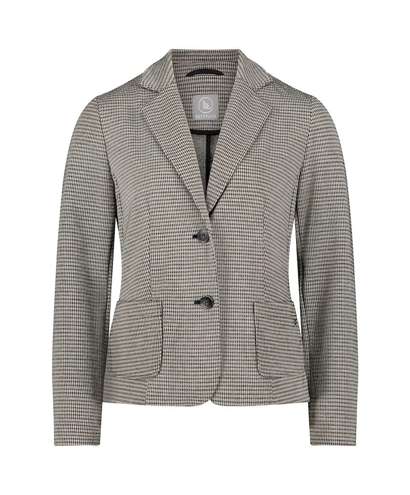 Betty & Co Blazer Geruit