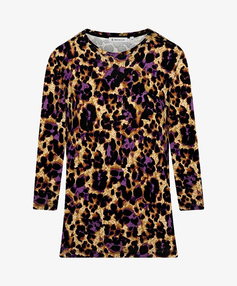 BICALLA T-shirt Leo Print