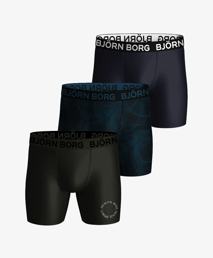 Björn Borg Boxershort Performance 3-Pack