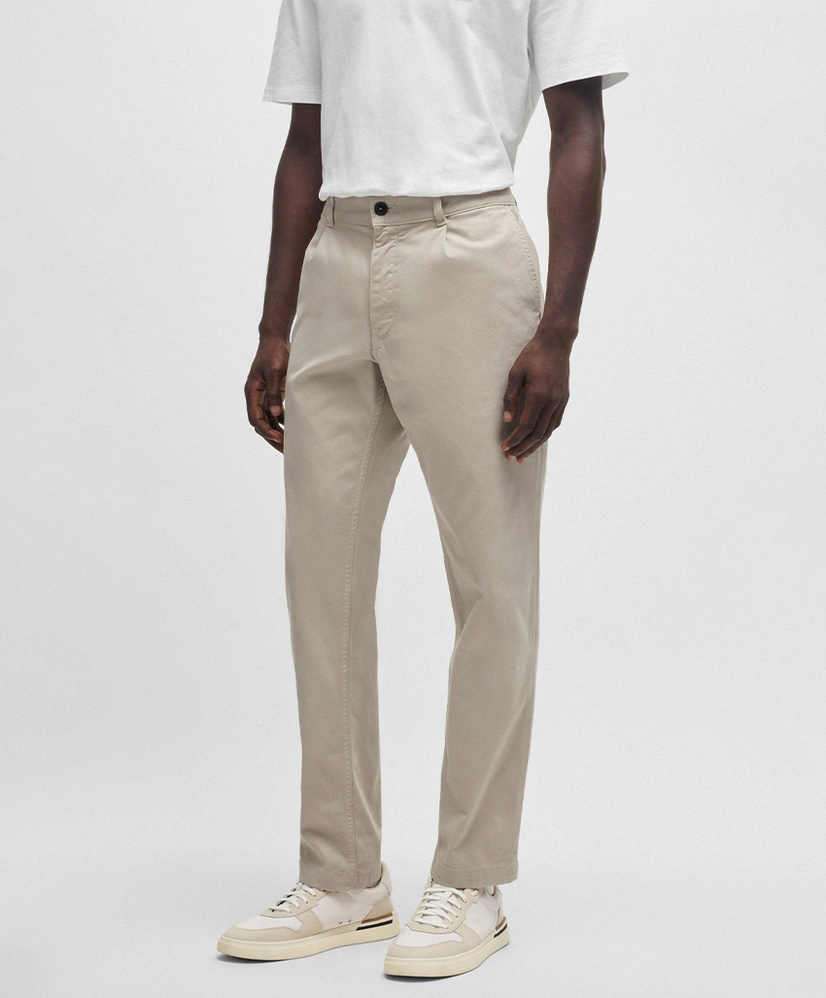 BOSS Chino Broek Chino-Pleated