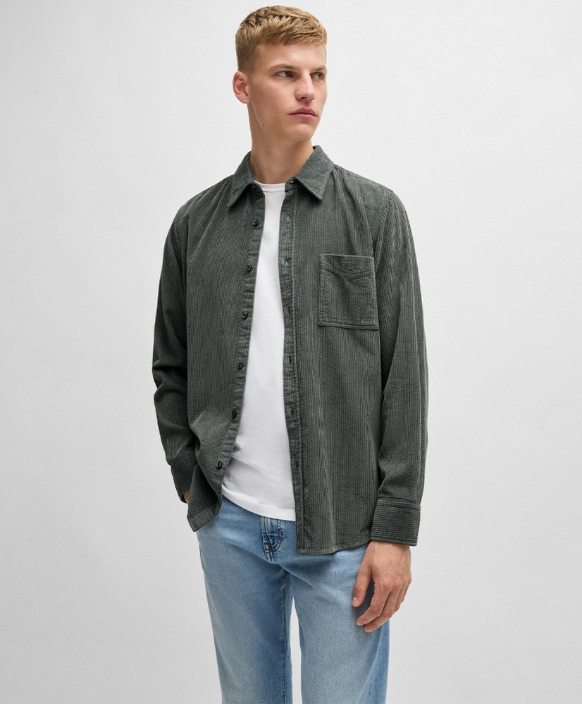 BOSS Overshirt Corduroy Relegant