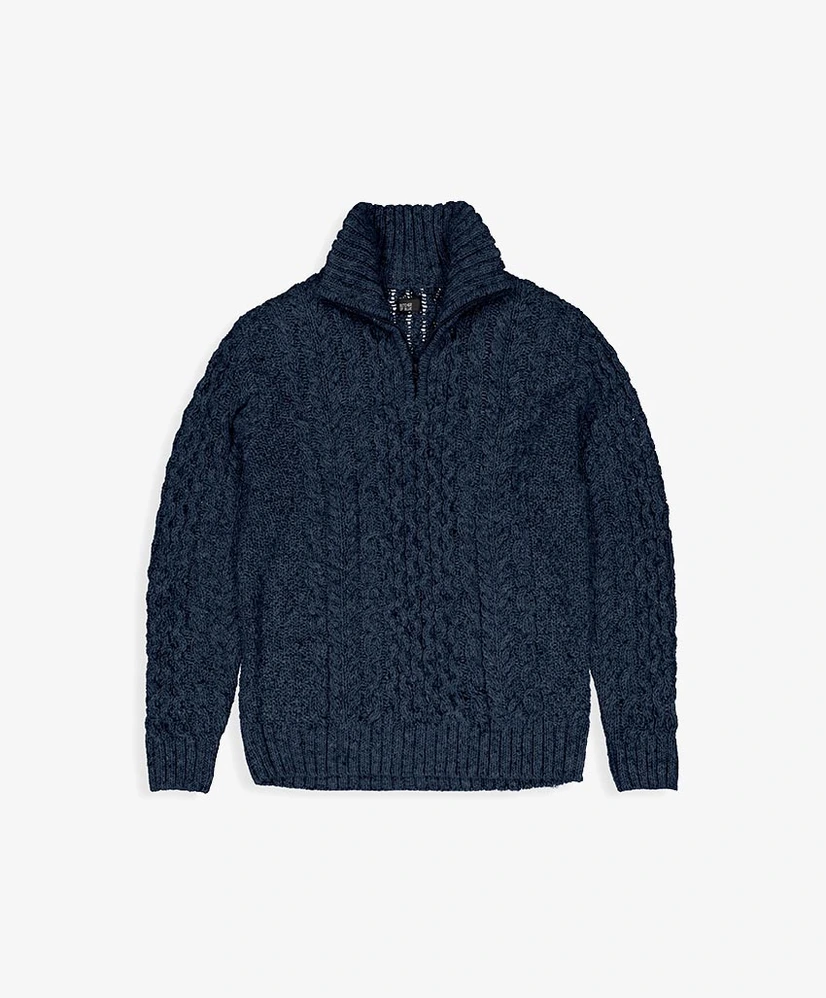 Butcher of Blue Trui Clifden Half Zip