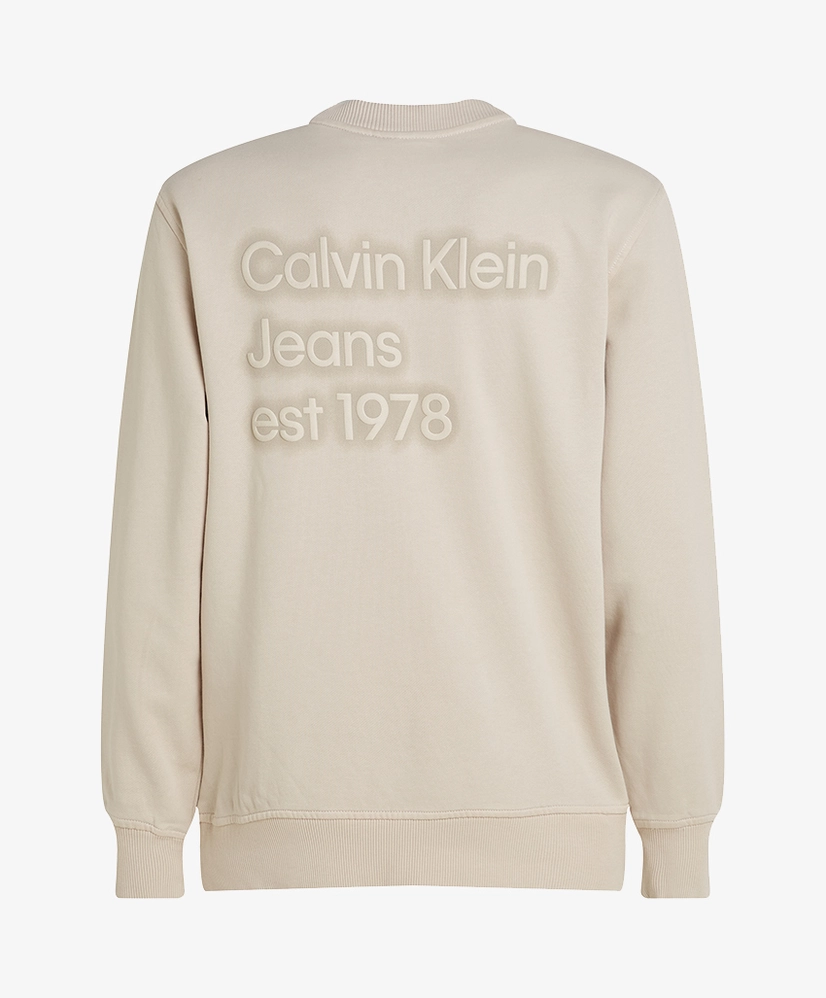 Calvin Klein Jeans Sweater Washed Puff Print