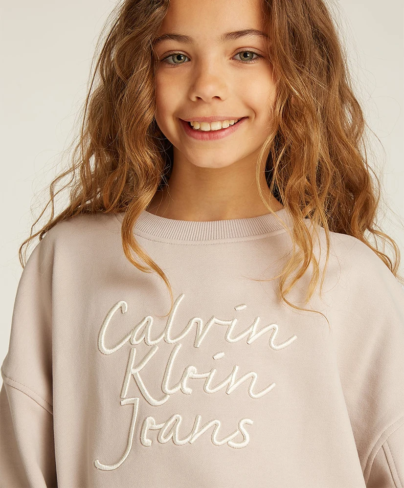 Calvin Klein Sweater Handwritten Logo