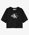 Calvin Klein T-shirt Cropped Teddy Monologo