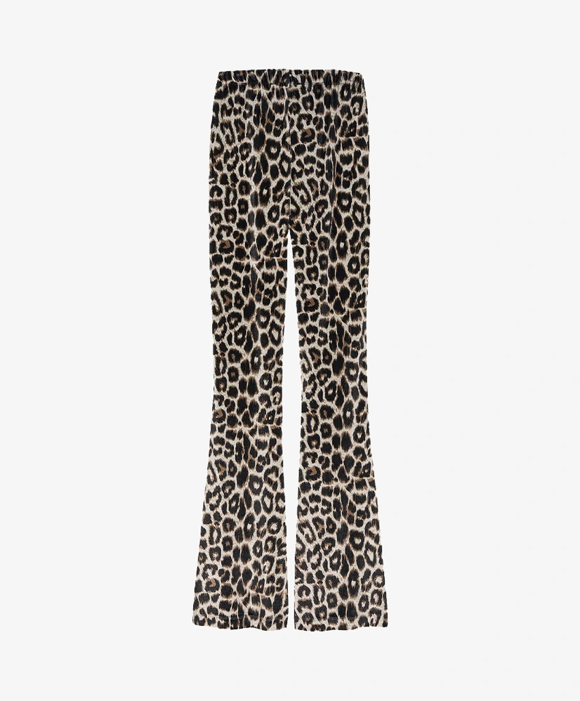 Catwalk Junkie Flared Broek Leopard