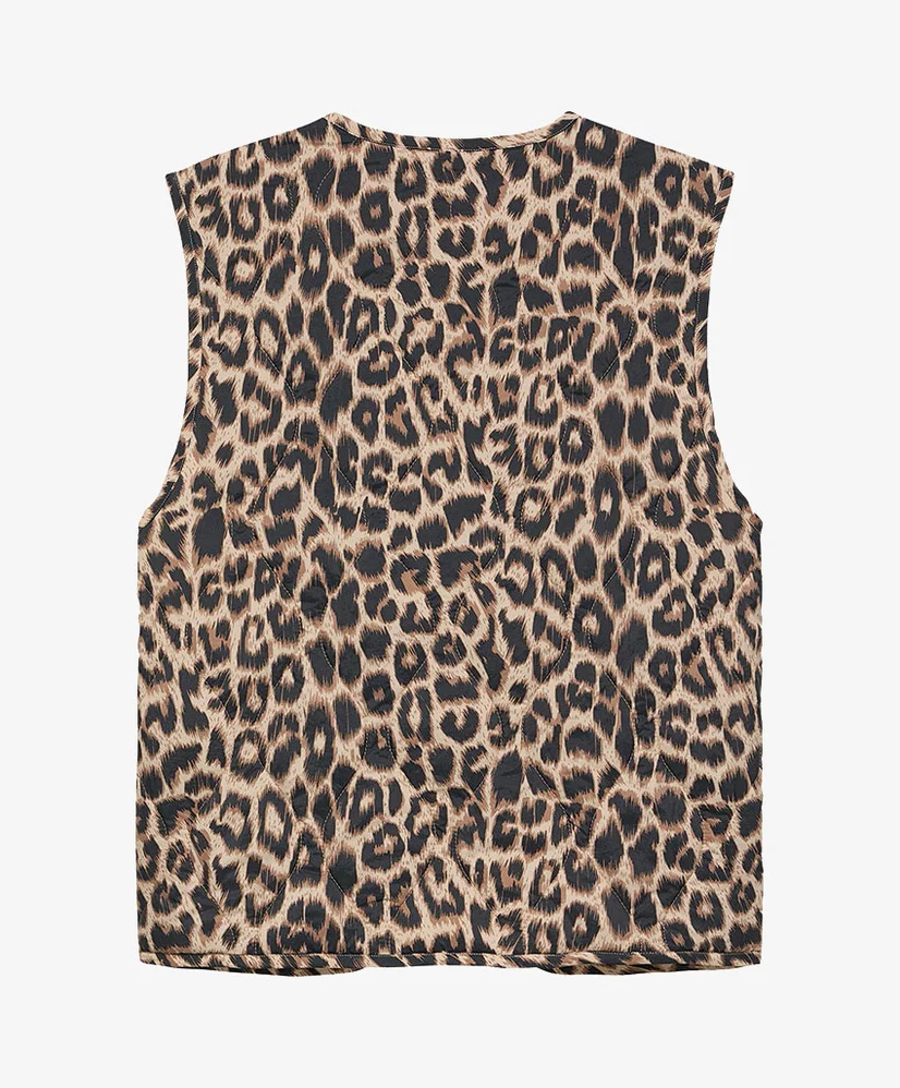 Catwalk Junkie Gilet Leopard Reversible