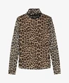 Catwalk Junkie Mesh Top Leopard