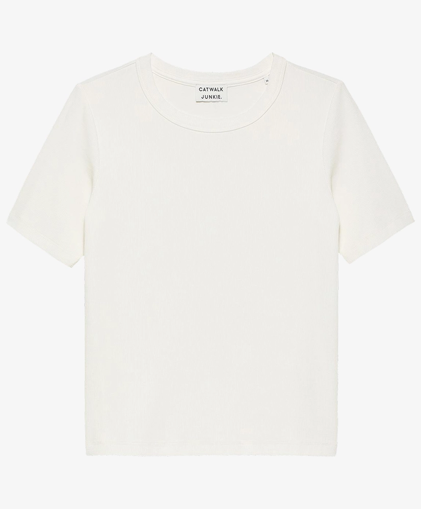 Catwalk Junkie T-shirt Ribbed