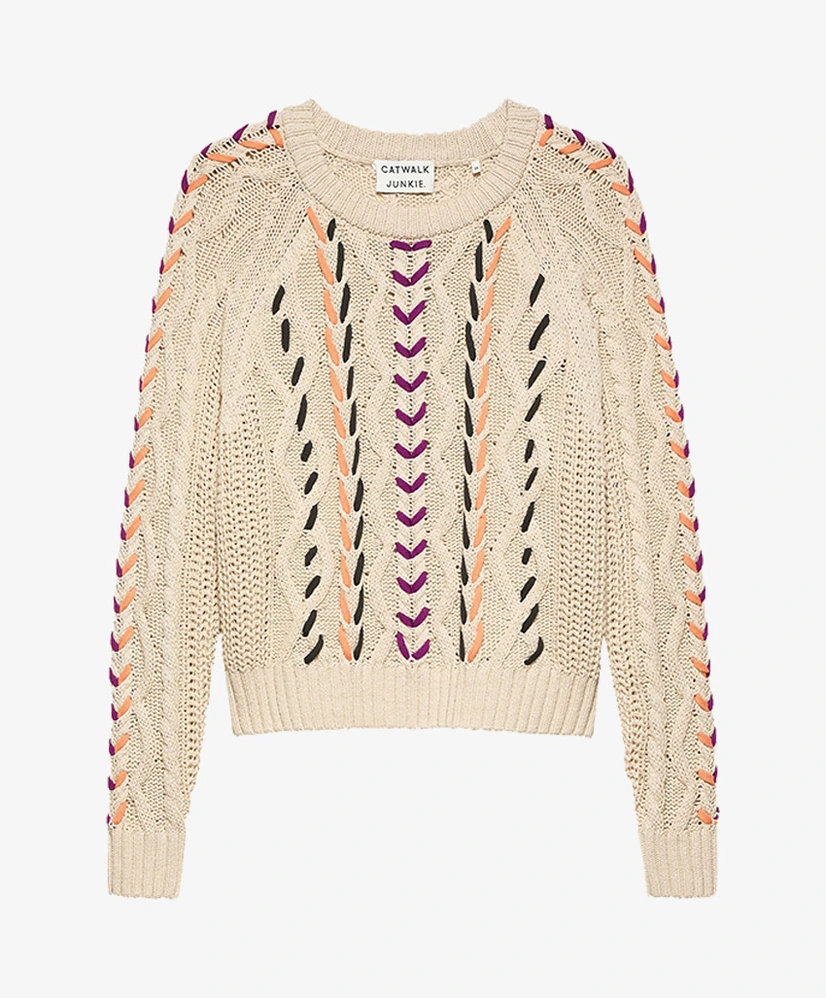 Catwalk Junkie Trui Cable Knit