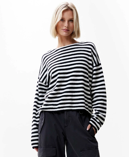 Catwalk Junkie Trui Soft Stripe Knit