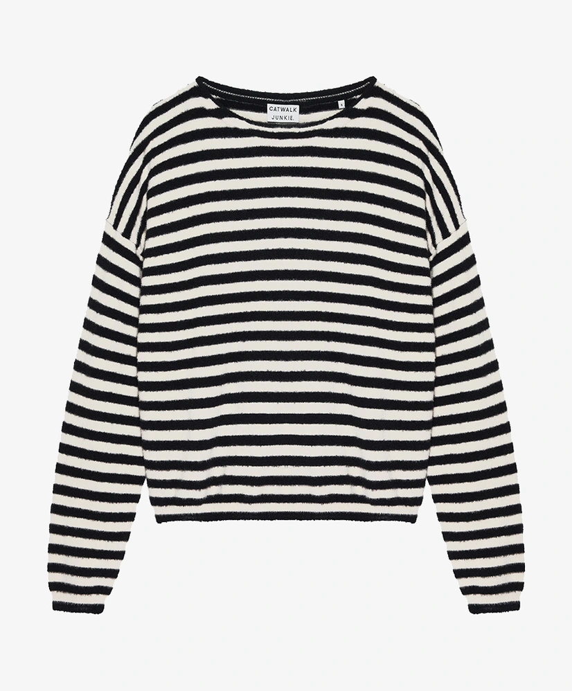 Catwalk Junkie Trui Soft Stripe Knit