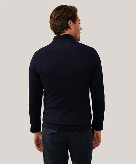 Cavallaro Napoli Trui Merino Half Zip