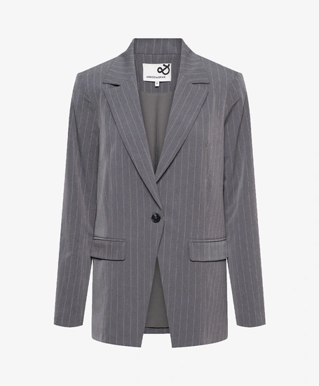 &Co Blazer Pepita Stripe Travel