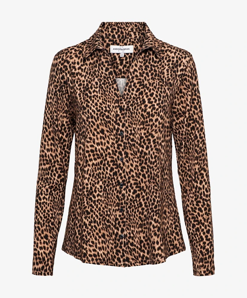 &Co Blouse Vayen Leopard