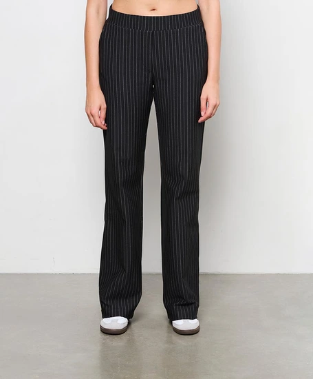 &Co Pantalon Tiana Pinstripe Punta