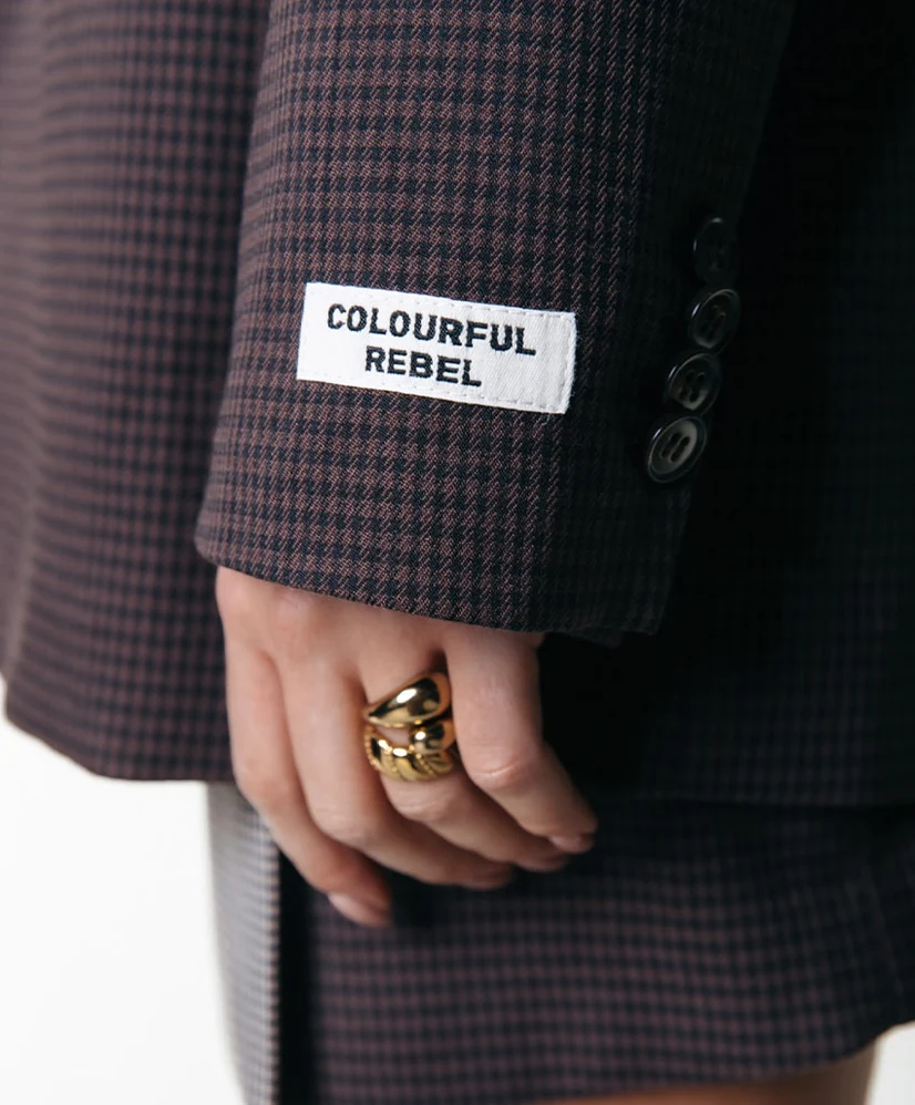 Colourful Rebel Blazer Mimmi Check