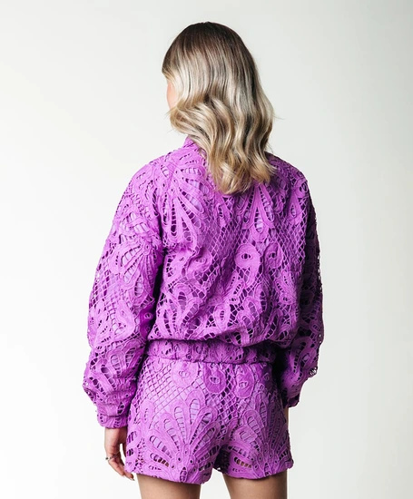 Colourful Rebel Bomerjack Bente Lace Jacquard