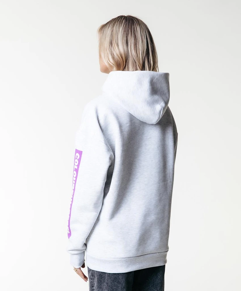 Colourful Rebel Hoodie Sleeve Logo