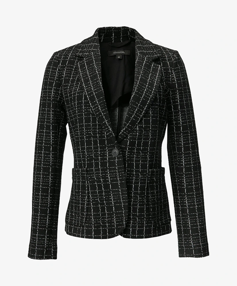 Comma Blazer Allover Print