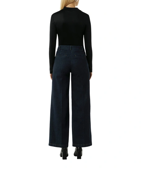 Comma Jeans Wide Leg Effen