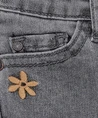 Daily7 Flared Jeans Flower