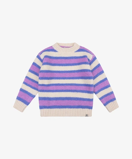 Daily7 Trui Knitted Fancy Stripe