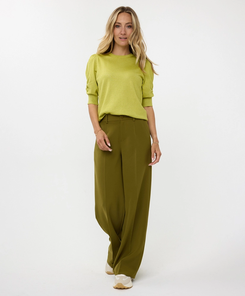 EsQualo Pantalon Wide Leg City