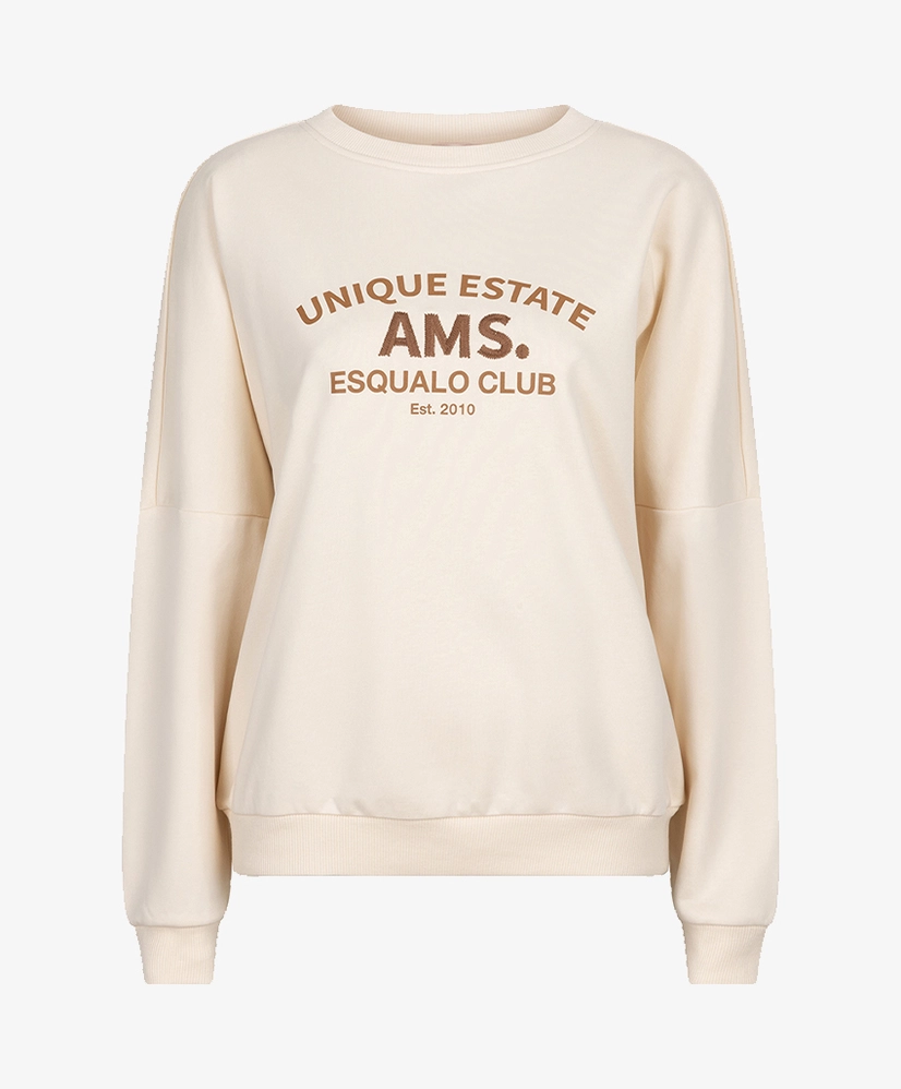 EsQualo Sweater Embroidery Estate