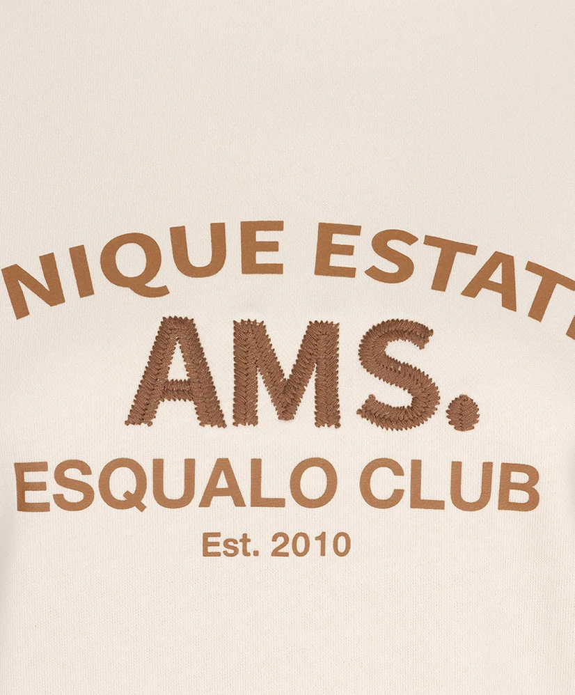 EsQualo Sweater Embroidery Estate