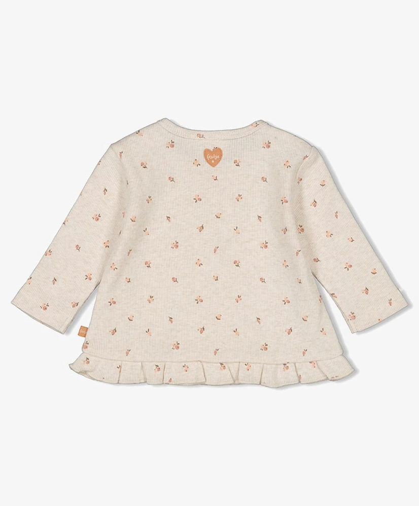 FEETJE T-shirt Rib Little Rosebud