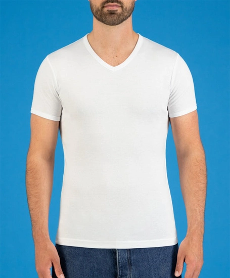 Garage T-shirt Semi Body Fit V-Neck