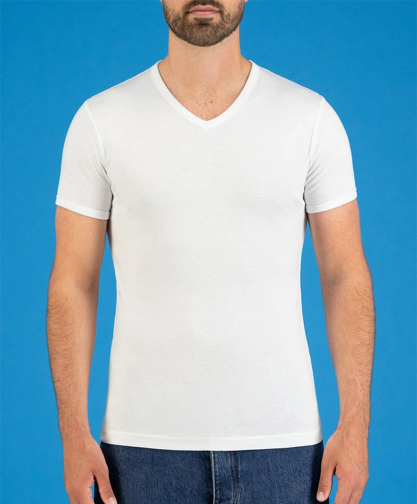 Garage T-shirt Semi Body Fit V-Neck