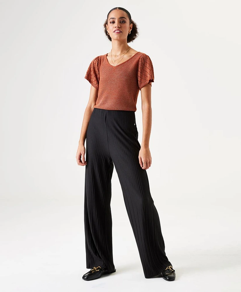 GARCIA Broek Wide Leg Rib