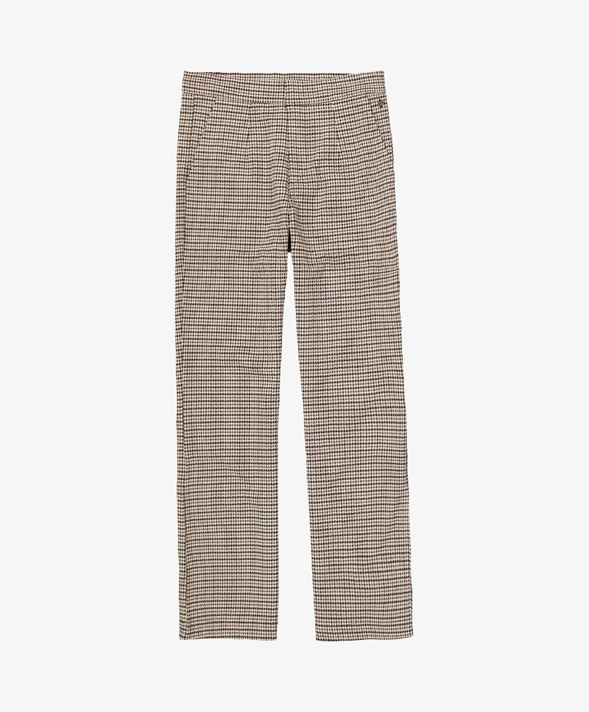 GARCIA Flared Broek Pied De Poule