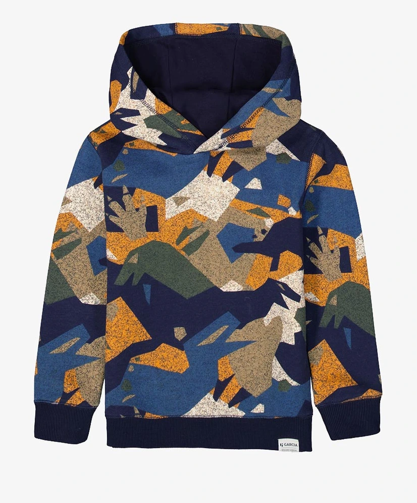 GARCIA Hoodie Blokprint