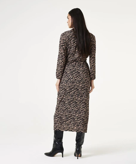 GARCIA Midi Jurk Animal Print