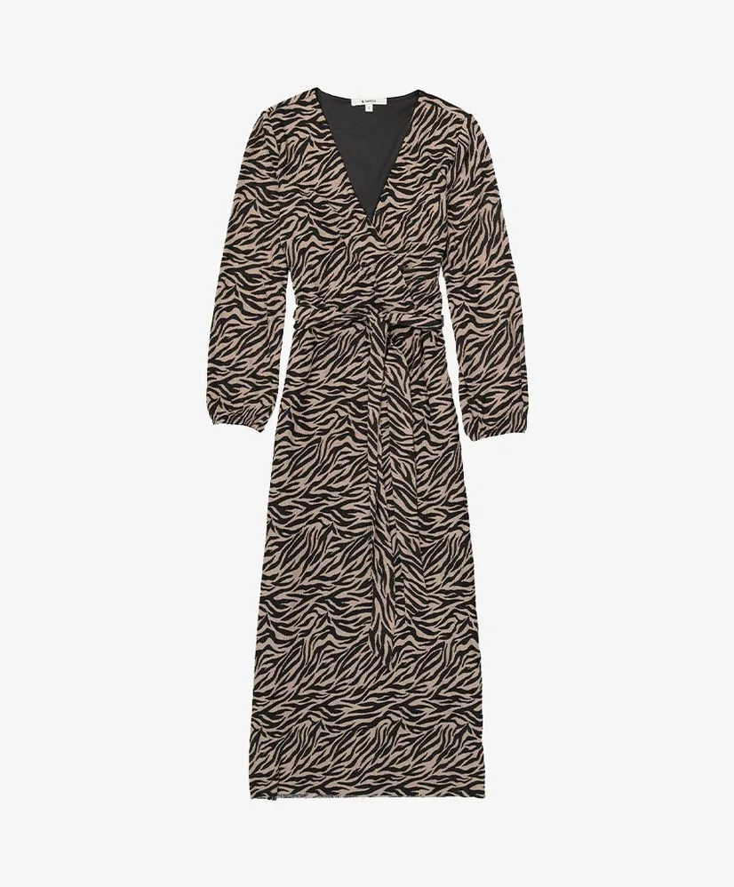 GARCIA Midi Jurk Animal Print